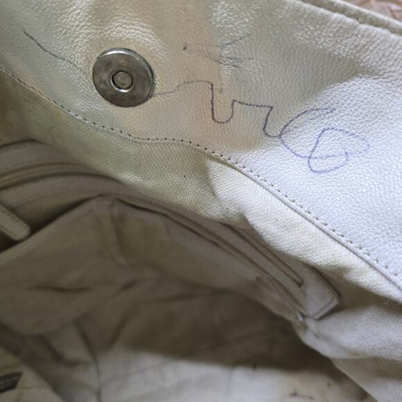 Michael Kors Signature Astor Studded Hobo Bag Shoulder Bag Beige Stain - Picture 13 of 13